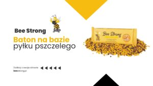 Baton na bazie pyłku pszczelego